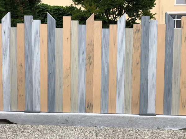 Clôture brise vue PVC Patchwork - Sirus