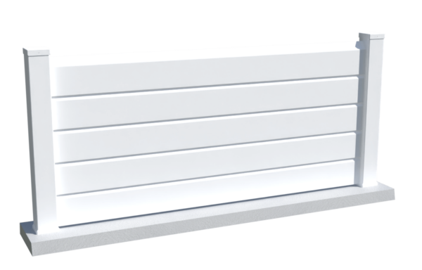 Clôture Cerbère blanc 10 mm