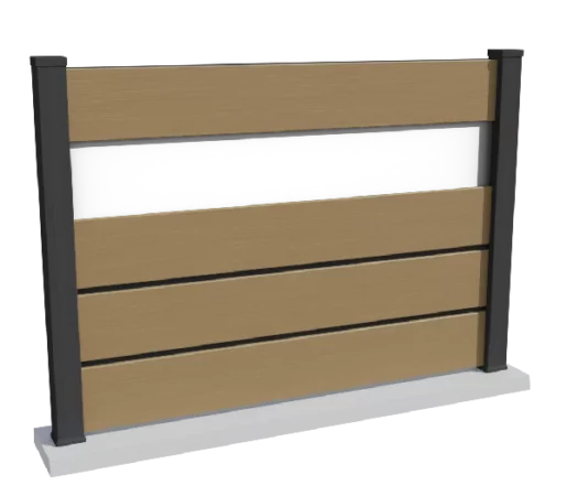 cloture-composite-brise-vue-beige-impression-insert-barcelos-2