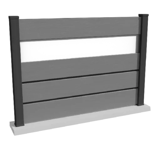 cloture-composite-brise-vue-gris-impression-insert-barcelos-1