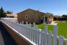 Clôture ajourée PVC Blanc - Myrrha