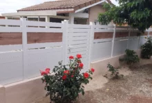 Clôture Héraclès - pvc blanc