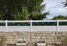 Clôture Héraclès - pvc blanc