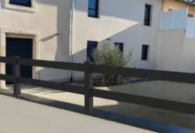 Clôture Onyx- pvc plaxé gris anthracite