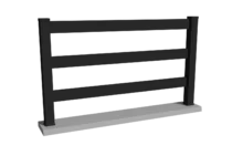 cloture-pvc-ajouree-gris-anthracite-espacement-200-ardoise