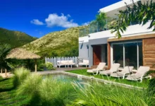 Clôture ajourée PVC gris - Pulsar