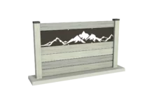 cloture-pvc-ajouree-gris-impression-montagne-heracles-1