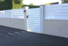 Portillon Cerbère - pvc blanc
