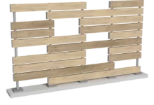 cloture-pvc-brise-vue-bois-pot-de-fleurs-chloris-personnalisee