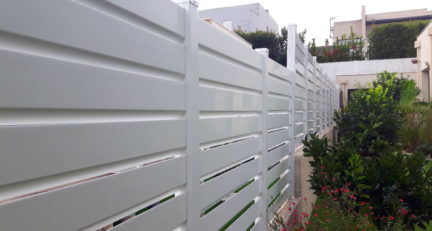 Clôture PVC brise-vue Cerbère