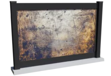 cloture-pvc-brise-vue-gris-anthracite-impression-asphalte