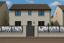 Clôture Asphalte - pvc plaxé gris anthracite