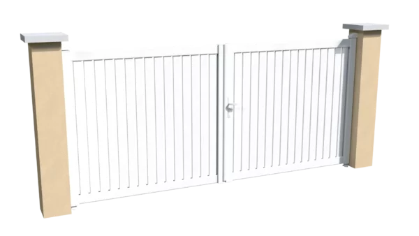 portail-aluminium-battant-ajoure-blanc-adonis