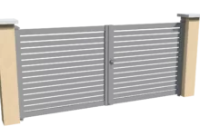 portail-aluminium-battant-ajoure-gris-achille