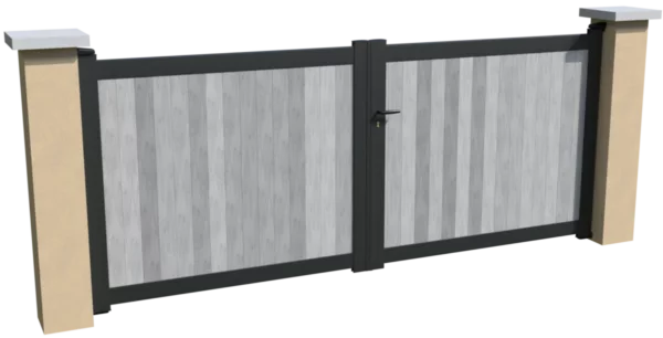 portail-aluminium-battant-brise-vue-pvc-gris-cachou-e1748875133805