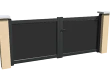 portail-battant-aluminium-brise-vue-avec-impression-virtuose