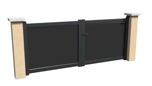 portail-battant-aluminium-brise-vue-avec-impression-virtuose