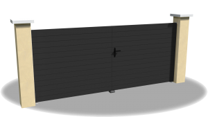 portail-battant-brise-vue-cerbere-gris-anthracite