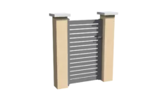 portillon-aluminium-ajoure-gris-achille