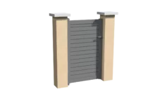 portillon-aluminium-brise-vue-gris-cerbere