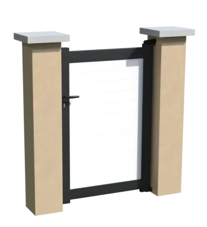 portillon-brise-vue-cadre-aluminium-pvc-blanc-negus