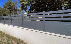 clôture ranch aluminium