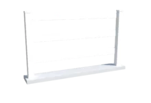 Clôture Western - PVC blanc