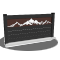 Vignette hematite gris-anthracite