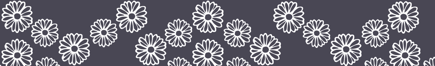 Eclat de fleurs 2 - Gris anthracite