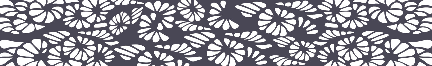 Eclat de fleurs 4 - Gris anthracite