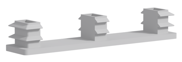 Bouchon plat 100x20 mm