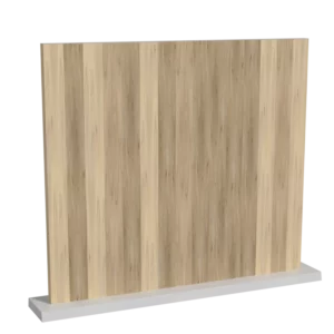 Clôture brise vue PVC Bois cérusé - Ulysse