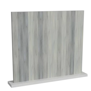 Clôture brise vue PVC Gris cérusé - Ulysse