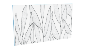 Impression feuillage_3_3d pour le modèle Virtuose