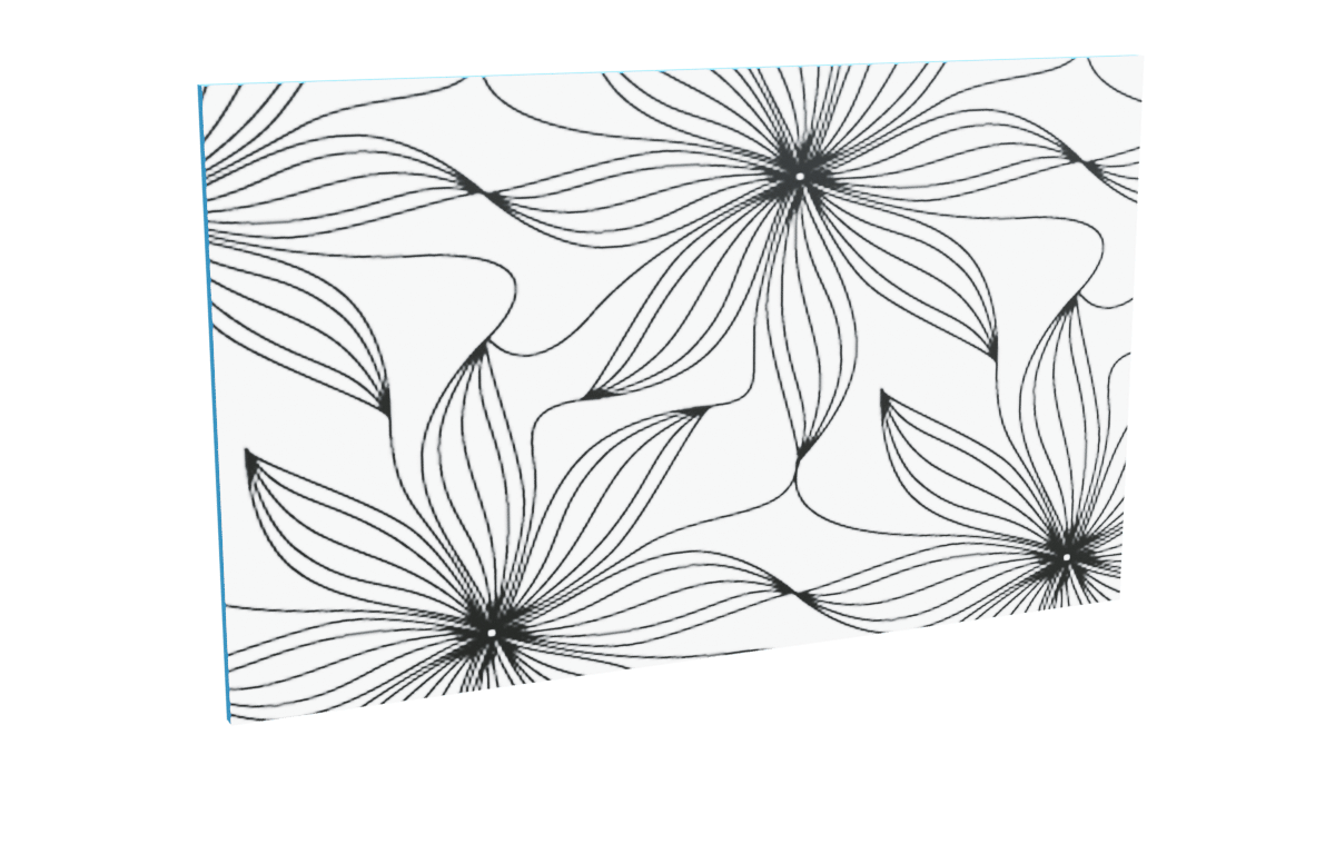 Impression fleurs_3d pour le modèle Virtuose