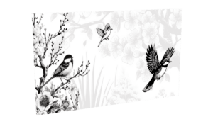 Impression oiseaux-1 pour le modèle Virtuose