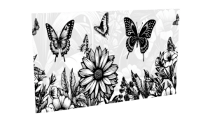 Impression papillons-4 pour le modèle Virtuose