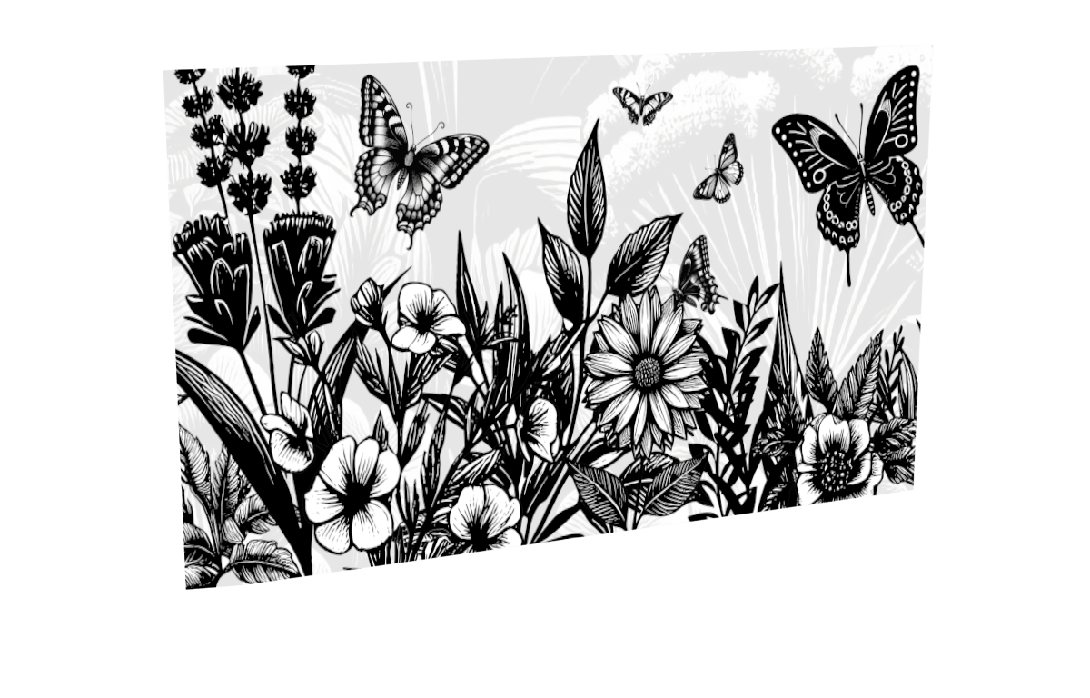 Impression papillons-3 pour le modèle Virtuose