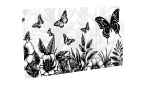 Impression papillons-1 pour le modèle Virtuose
