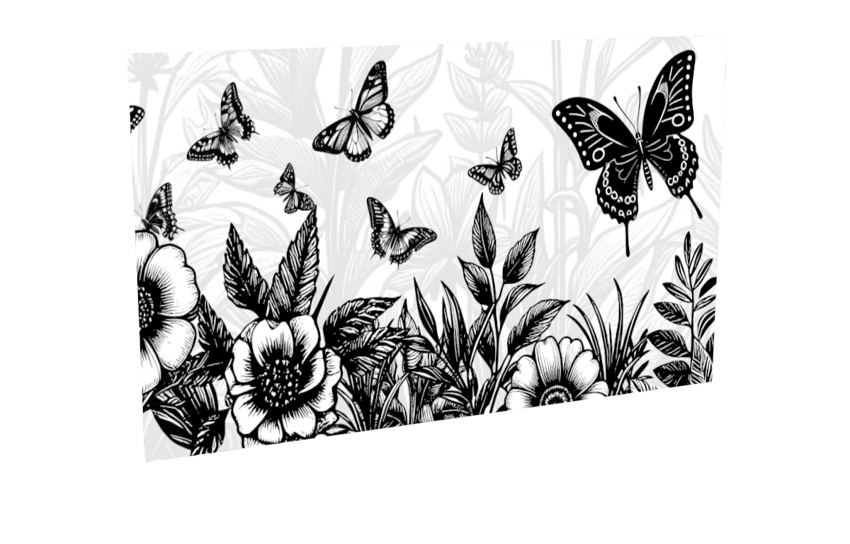 Impression papillons-1 pour le modèle Virtuose