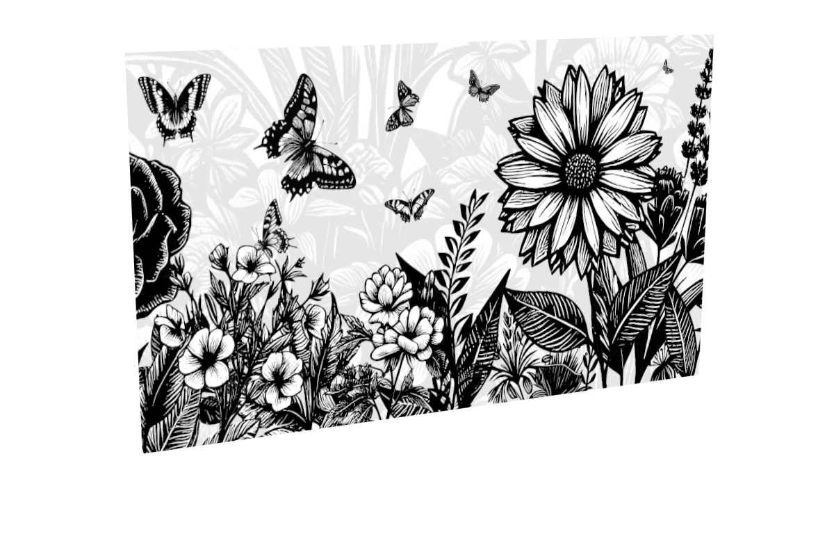 Impression papillons-2 pour le modèle Virtuose