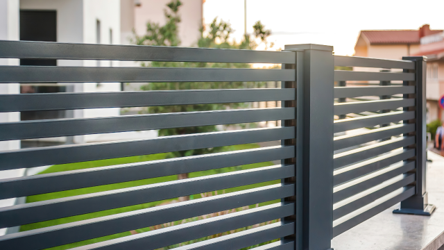 cloture aluminium anthracite