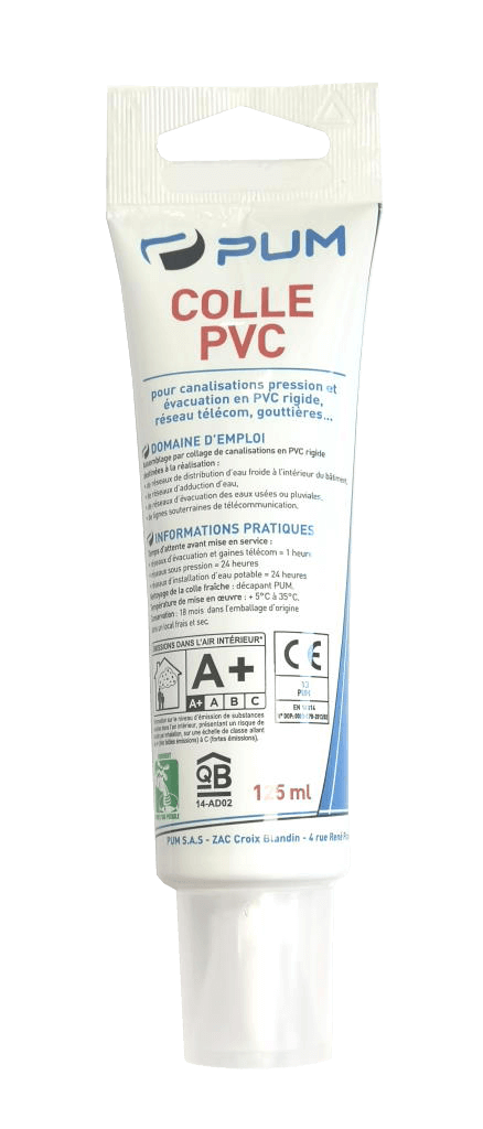 Colle PVC Pum - Tube de 125 ml