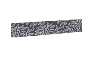 Impression eclat_fleurs_3_gris_anthracite pour le modèle Braga