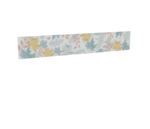 Impression nature_feuillage-pastel pour le modèle Braga