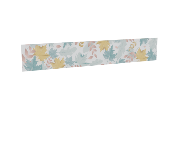 Impression nature_feuillage-pastel pour le modèle Barcelos