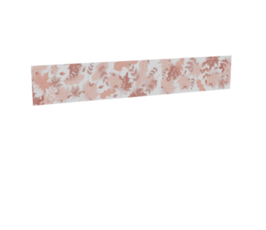 Impression nature_feuillage-rose pour le modèle Flores