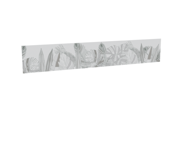 Impression nature_tropiques-gris pour le modèle Aveiro