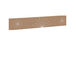 Impression soleil_2_taupe pour le modèle Braga