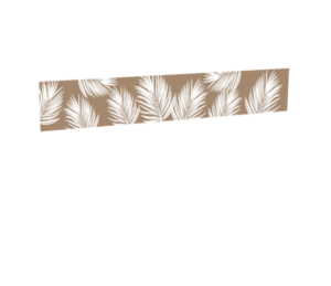 Impression tropical_1_taupe pour le modèle Braga